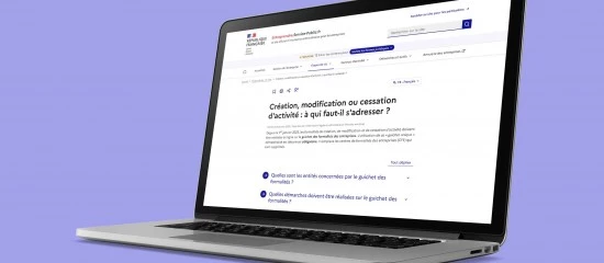 Guichet unique des formalités des entreprises : un récépissé en cas de dysfonctionnement